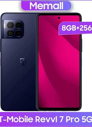 Смартфон t-mobile revvl 7 pro 5g 8/256gb global version blue