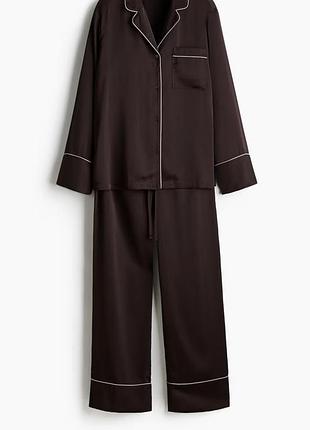 Піжама сатинова нова h&m