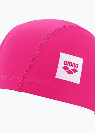 Шапочка для плавания детская arena 3201 ii jr ( 002384-108) полиэстер, 5-10 лет розовый