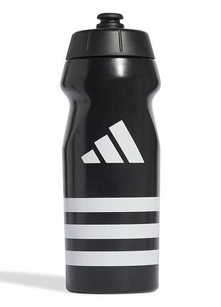 Спортивная бутылка для воды adidas, 0.5 л, bpa free, pe пластик, черная (iw4617)