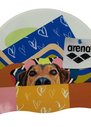 Шапочка для плавания arena hd, взрослая, силиконовая, универсальный размер osfm, разные цвета (005572-208)