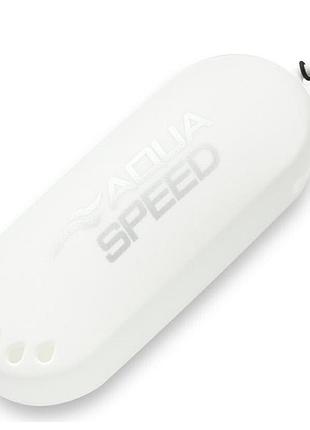 Чохол для окулярів для плавання aqua speed силіконовий 633-05 білий