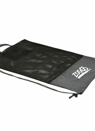 Сумка для бассейна zoggs aqua sports carryall сетчатая сумка для снаряжения 62×46 см черный (465253.bk)