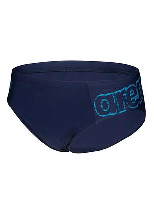 Плавки-слипы мужские arena scratchy swim briefs, хлоростойкие, темно-синий 80 (010282-700-80)
