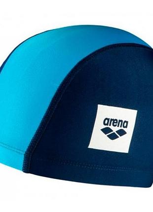 Шапочка для плавания детская arena united ii jr (002384-103) полиэстер, 5-10 лет темно-синий,синий