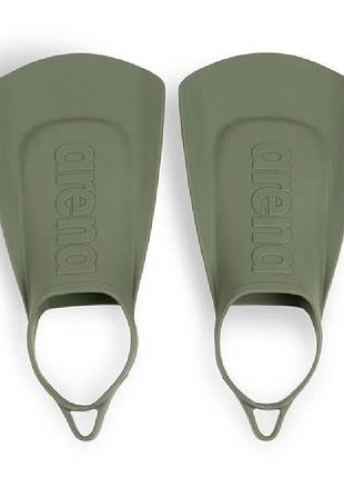 Ласти для плавання (короткі) arena fins adult 46-47 хакі (006985-130-46-47)