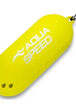 Чохол для окулярів для плавання aqua speed силіконовий 633-18 жовтий