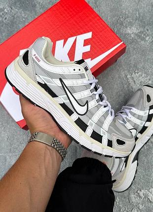 Nike p-6000 white/black