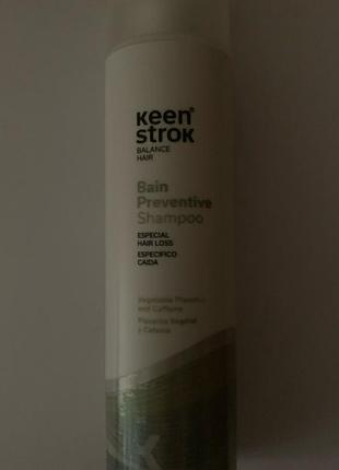 Шампунь для профілактики випадіння волосся keen strok bain preventive shampoo - hair-loss control