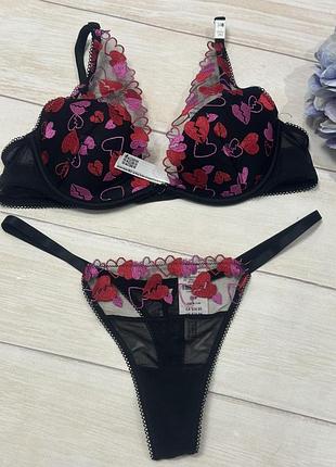 Комплект victoria´s victorias secret виктория сикрет комплект бюст бра бюстгальтер оригинал