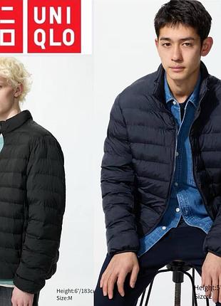Пухова чоловіча куртка uniqlo