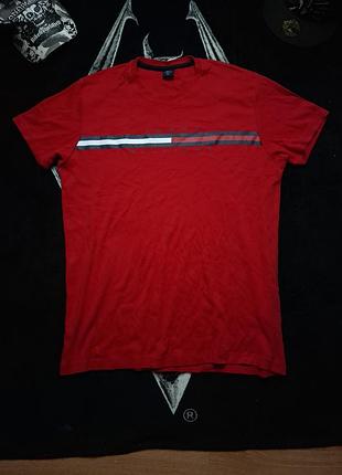 Tommy hilfiger xxl оригинальная мужская футболка базовая футболка томмы батал
