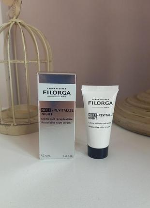 Filorga ncef -revitalize night відновлюючий нічний крем, 14 мл