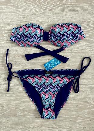 Summer shop жіночий, рясний, красивий, роздільний купальник з чашками