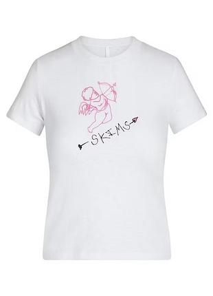 💘skims💞 worn in jersey t-shirt