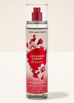 Парфюмированный спрей bath and body works japanese cherry blossom