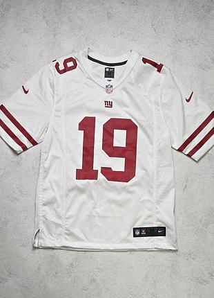 Американский футбол nike new york giants samuel #19 nfl on field jersey