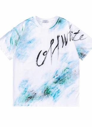 Футболка off white оф вайт l-xl