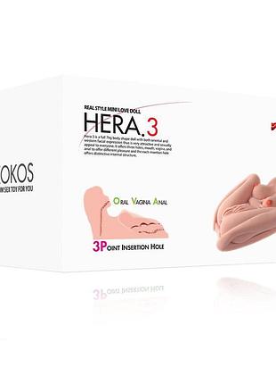 Мастурбатор-кукла kokos hera 3 9