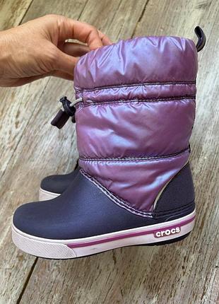 Чоботи демісезонні crocs c10, 27
