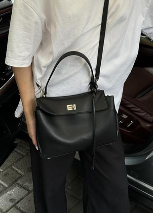 Сумка rodeo black/silver😎 5