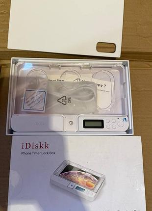 Таймер-сейф для смартфона idiskk phone timer lock box — цифровой детокс