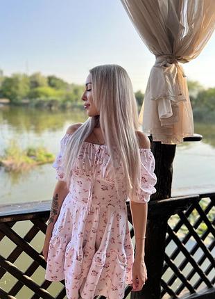 Дуже гарна лялькоаа сукня з корсетною спинкою