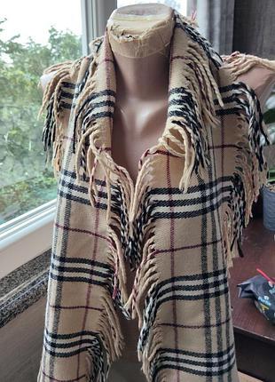 Шарф у стилі барбері burberry
