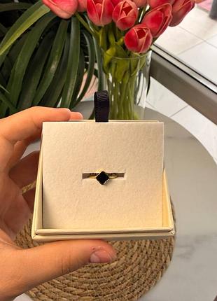 Каблучка "flora gold black" burker watches