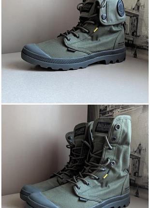 Кеди черевики palladium pampa baggy supply (9,8/наш 44) туристичні текстиль