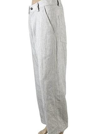 Лляні штани emporio armani