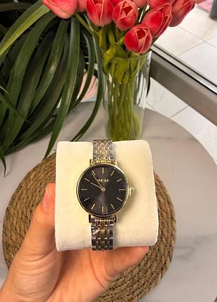 Наручные часы "ruby petite black gold silver" burker watches