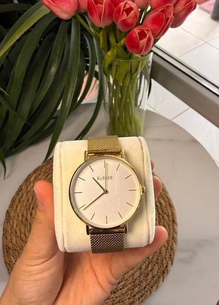Наручные часы "ruby gold white" burker watches