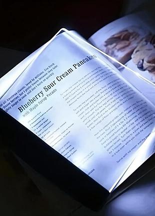 Світлодіодна led лампа для читання книг із підсвічуванням