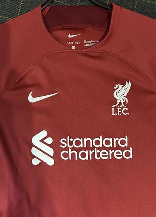 Футболка nike fc liverpool, dri-fit; розмір xl, 158-170 см