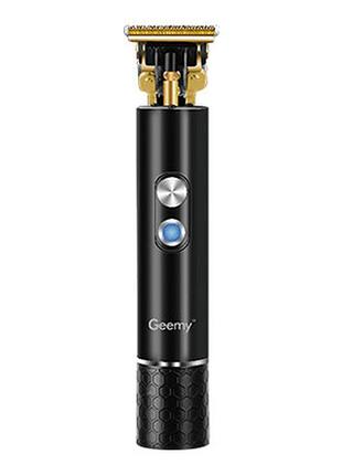 Професійна окантувальна машинка триммер для стрижки волосся geemy gm-6605