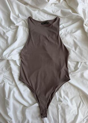 Базовий безшовний боді zara з поліаміду