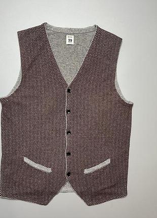 Boggi milano cashmere blend men’s vest