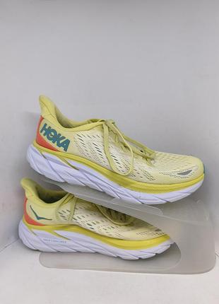 Кросівки жіночі hoka one one clifton 8( 1119394 ypsc )оригінал, у дуже гарному стані, сток