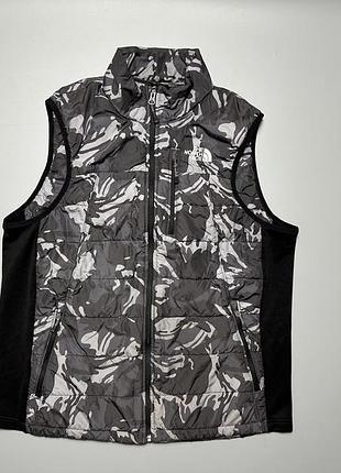 The north face insulated camo men’s vest