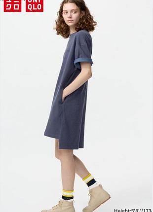 Сукня-футболка uniqlo