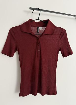 Поло гарного кольору  h&m