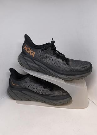 Кросівки жіночі hoka one one clifton 8(1119394-acpp ) оригінал, у дуже гарному стані, сток