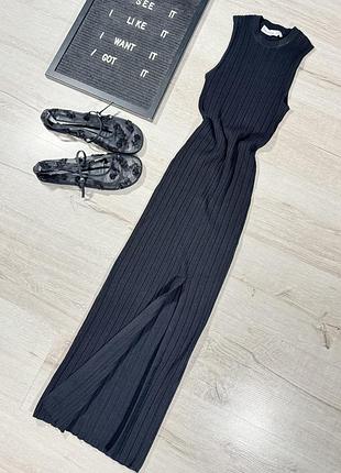 Сукня в рубчик bershka