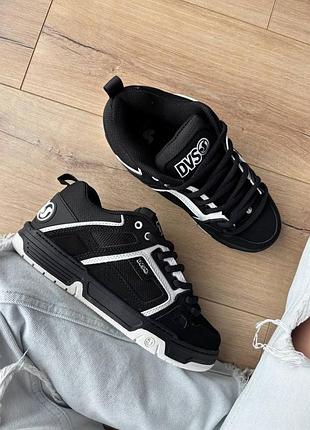Чоловічі кросівки dvs comanche black white