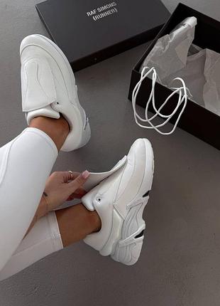 😍 кросівки жіночі raf simons antei white
