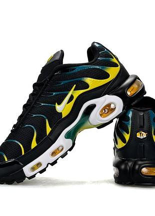 Чоловічі кросівки nike air max plus tn black teal yellow