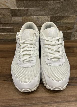Кросівки nike air max 90 triple white (розмір 44 / 28 см)
