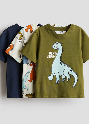Комплект футболок 3 шт. для хлопчика h&m