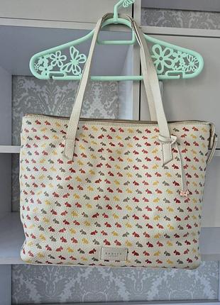 Сумка шоппер из натуральной кожи radley